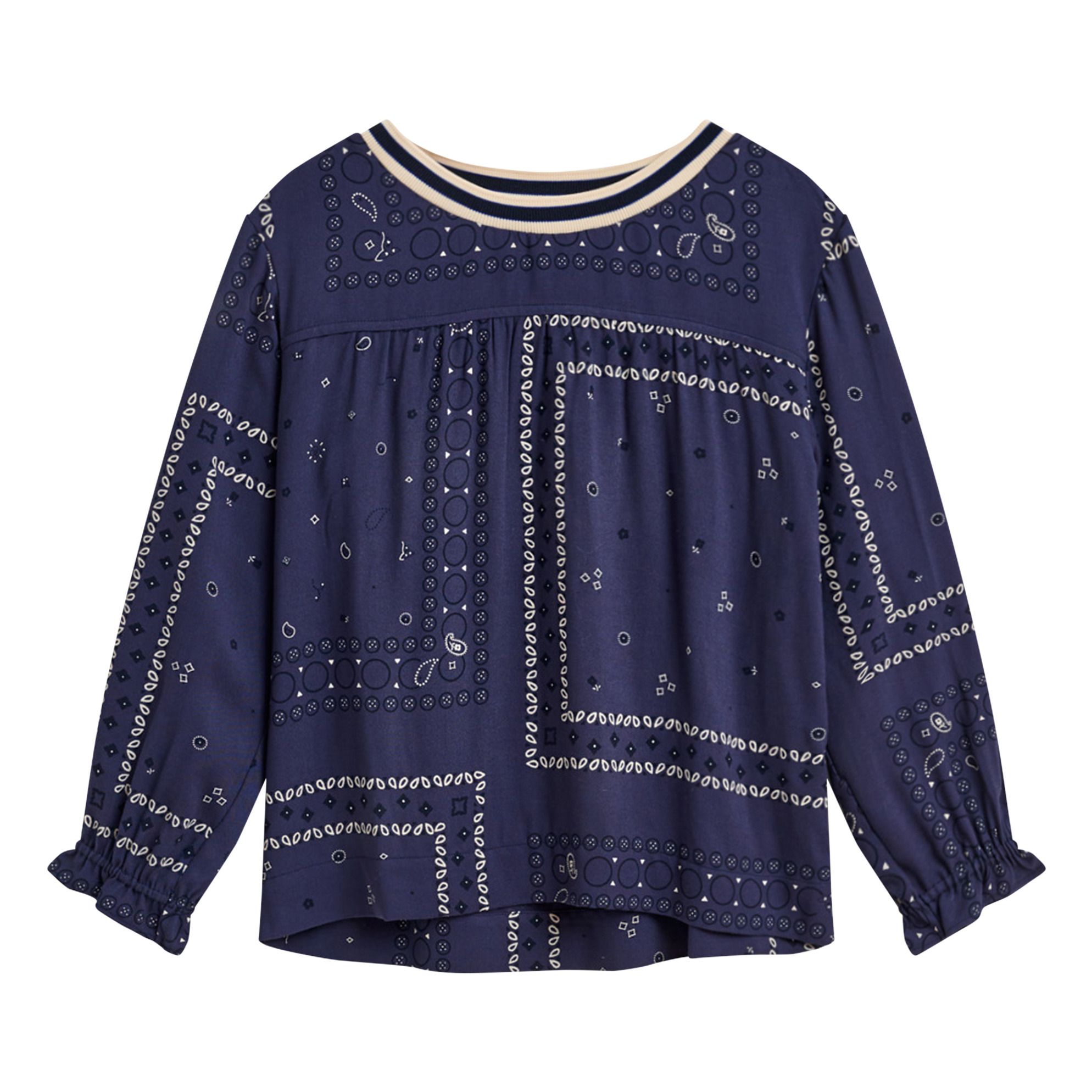 Bellerose - Blouse Astrid - Fille - Bleu marine