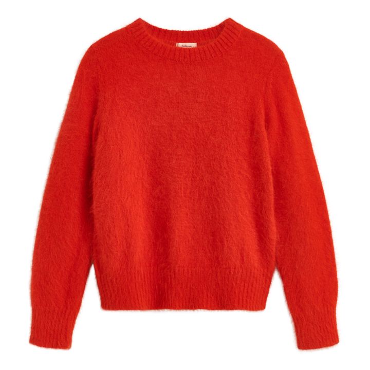 Dweet Angora Sweater Red