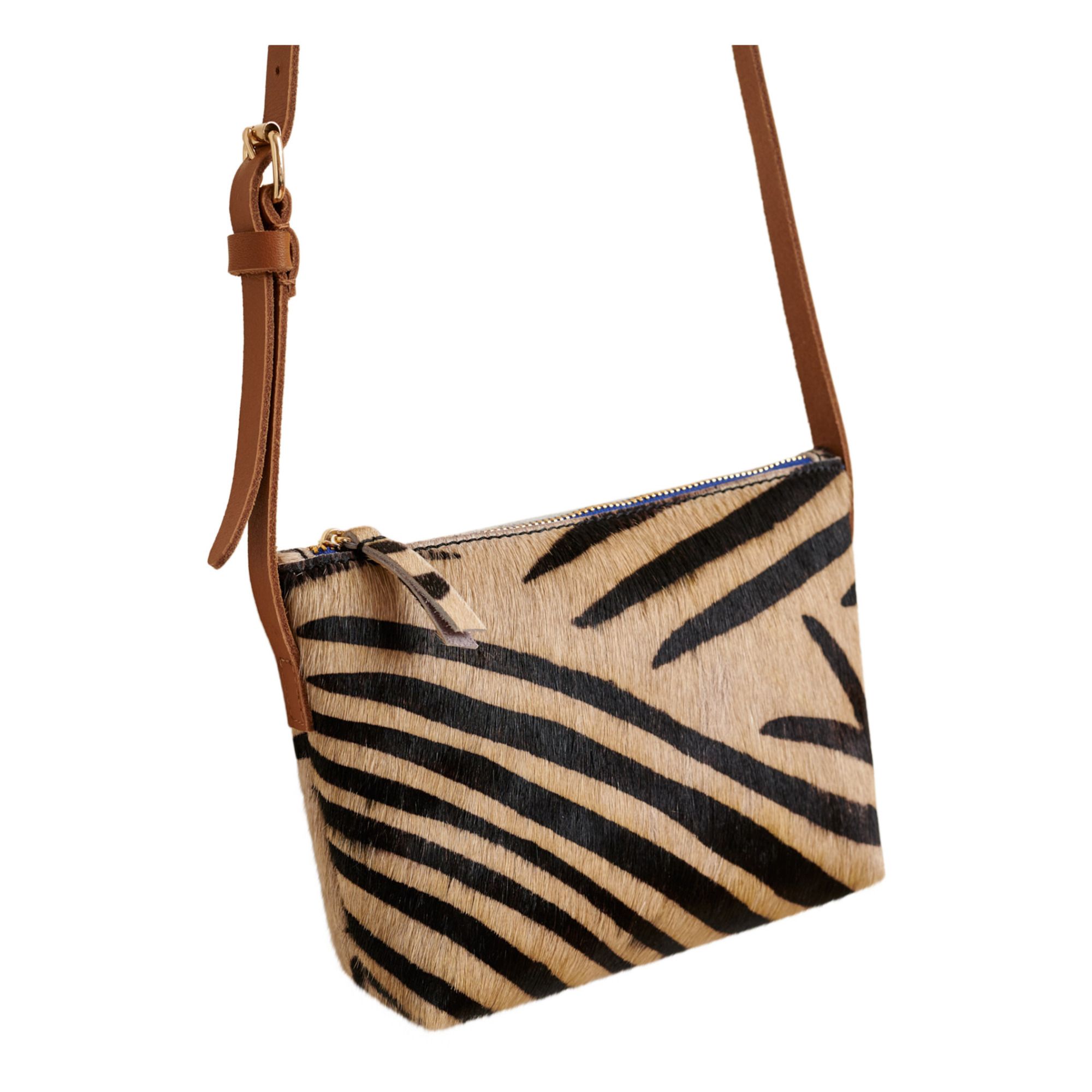 Zebra Carry Shoulder Bag Ecru Bellerose Fashion Teen , Children