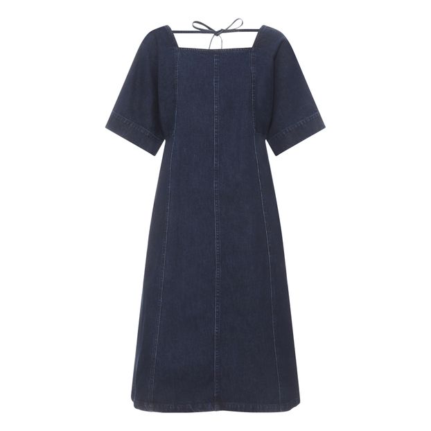 kowtow denim dress