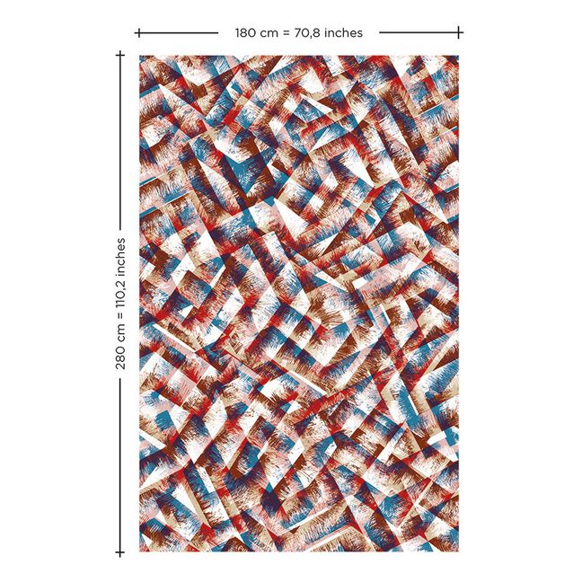 Bohème - 3 lès | Rouge brique