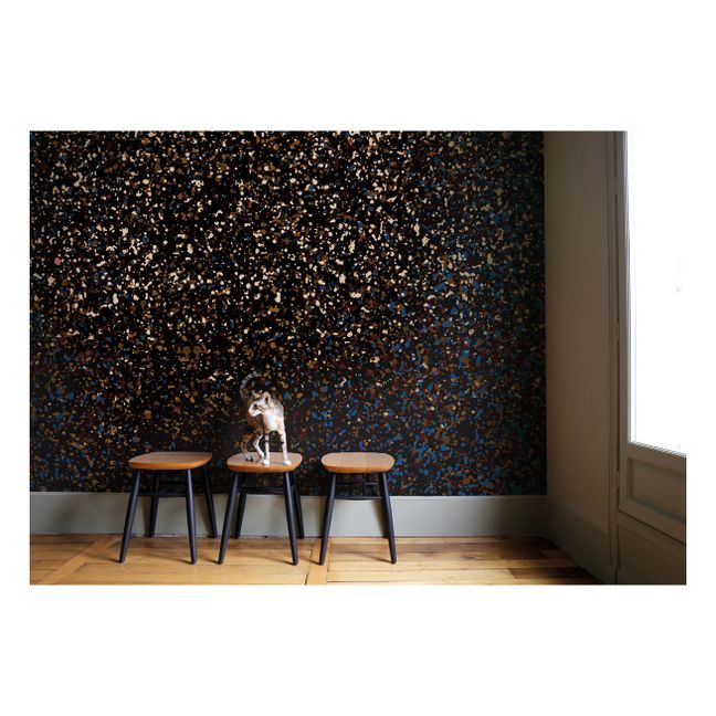 Stardust Wallpaper - 3 Rolls Black