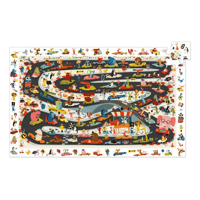 54-piece Car Rally Puzzle