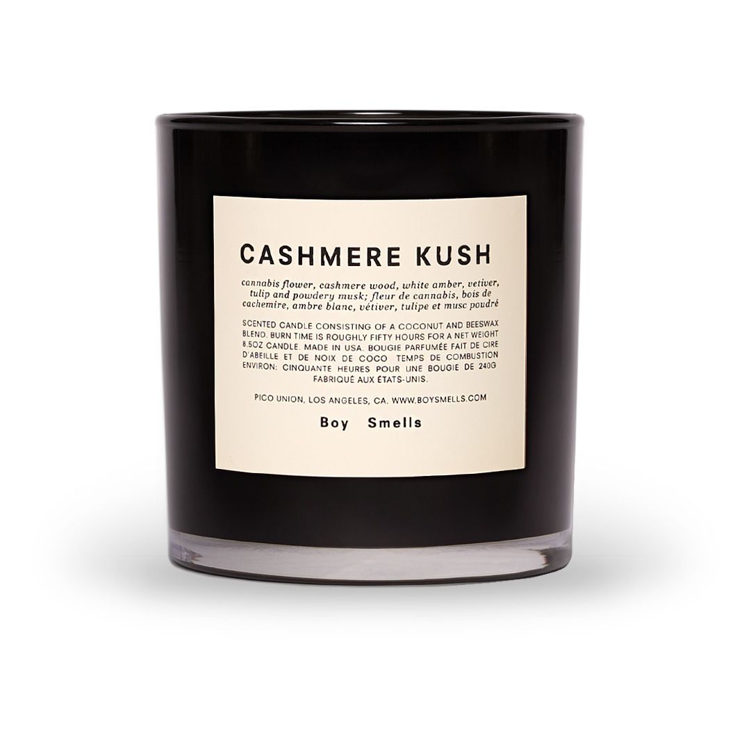 Cashmere Kush Candle 240g Off white Boy Smells Design Adult Smallable