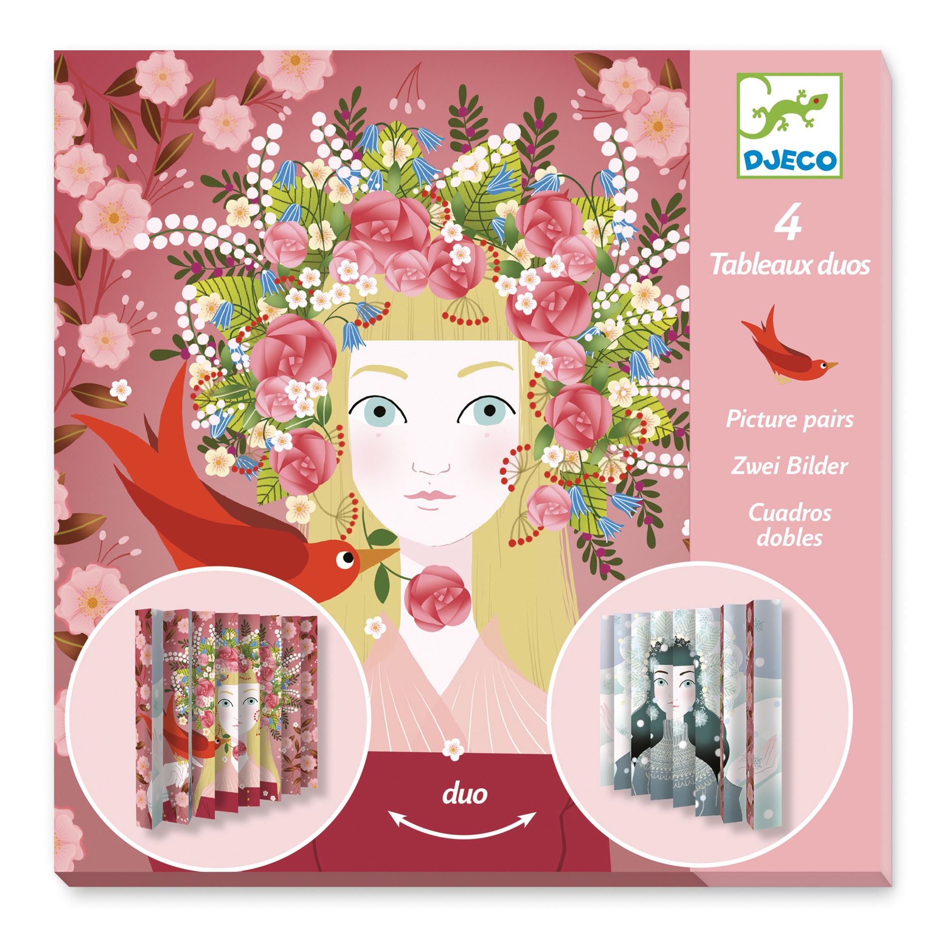 Djeco - Kit de pliage Lovely queens - Multicolore