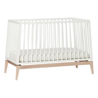 Lit Bebe Paul En Rotin Fait Main 70x130 Cm Naturel Bermbach