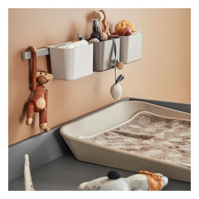 Pink Changing Mat for Chest of Drawers | Grey