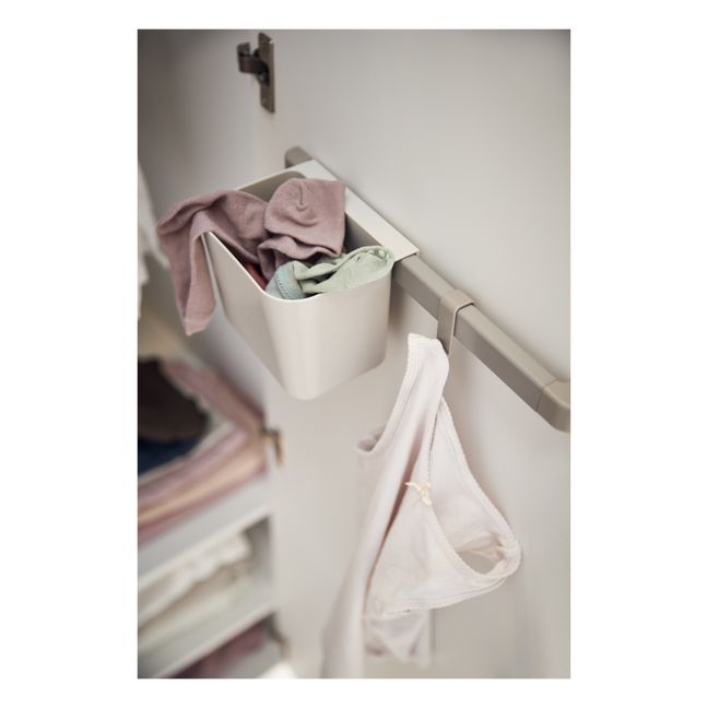Organiseurs - Set di 3 e 2 supporti murali  | Beige