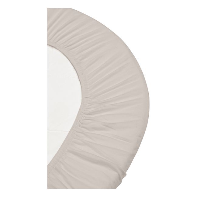 Spannbetttücher aus Bio-Baumwolle - 2er-Set | Beige