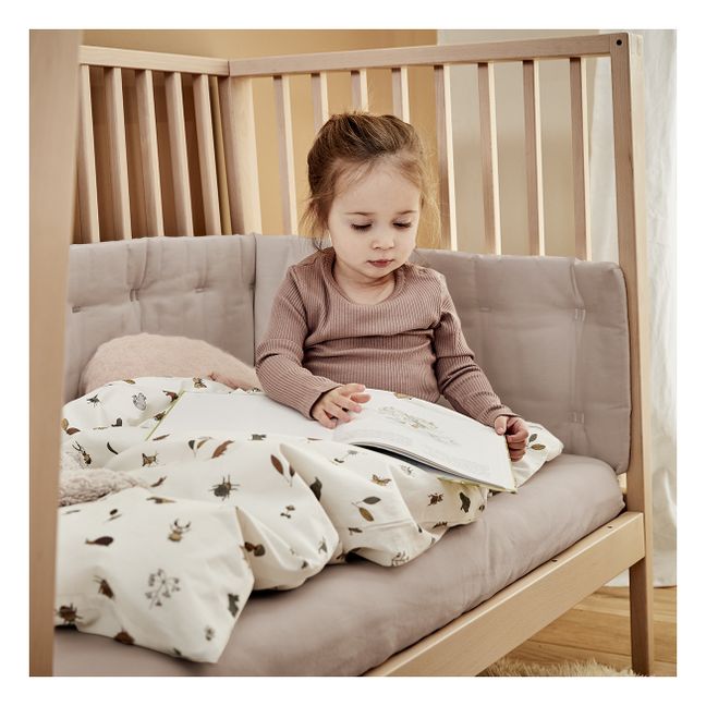 Spannbetttücher aus Bio-Baumwolle - 2er-Set | Beige