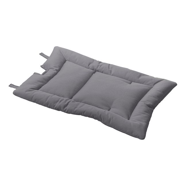 Cuscino seggiolone cotone bio | Grigio