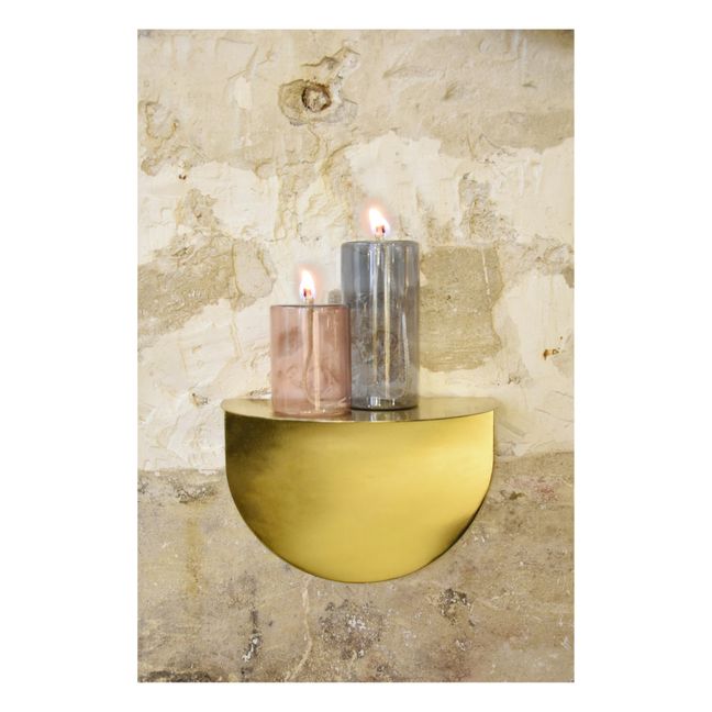 Lampada a olio, in vetro | Rosa