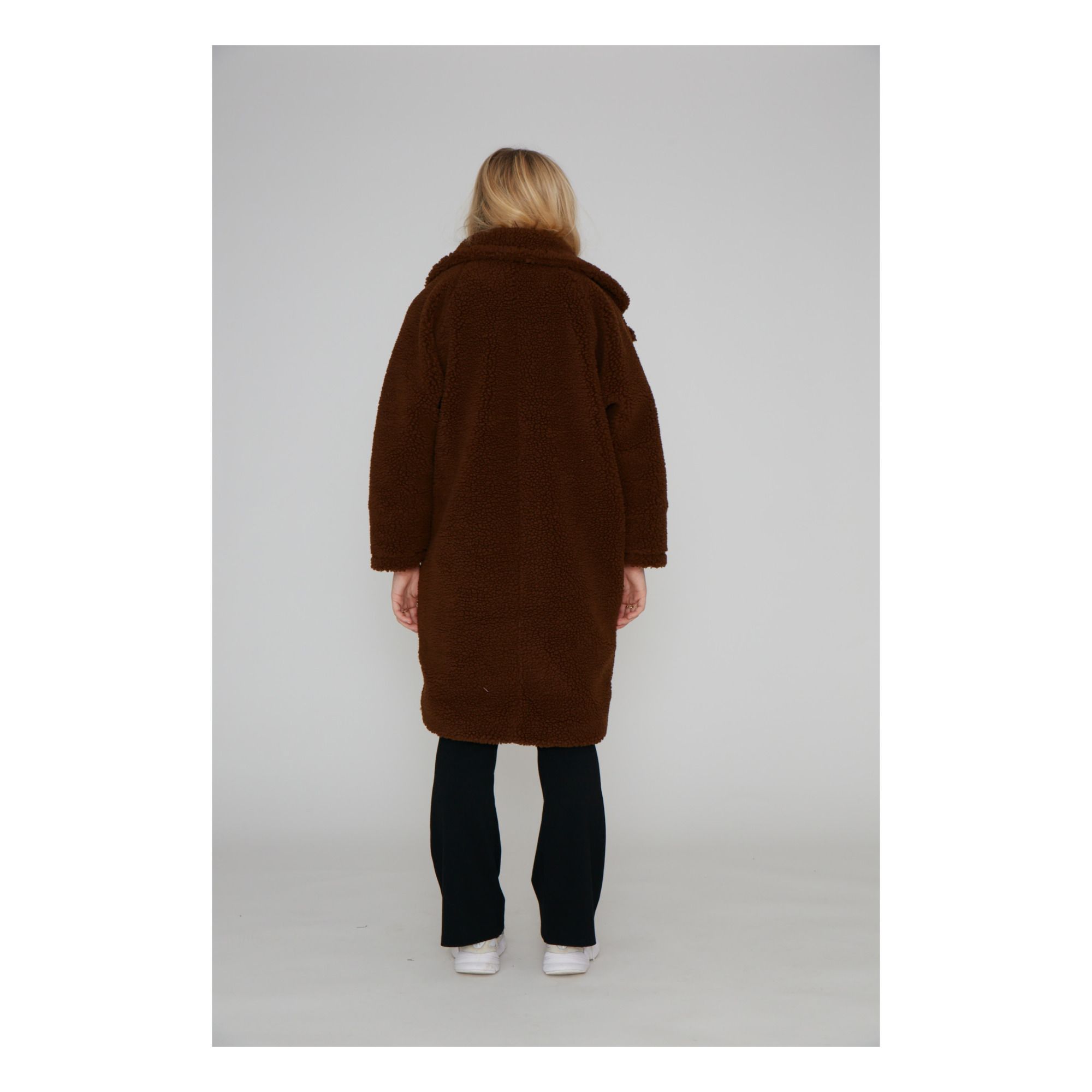 Ae faux sherpa cocoon coat Clearance