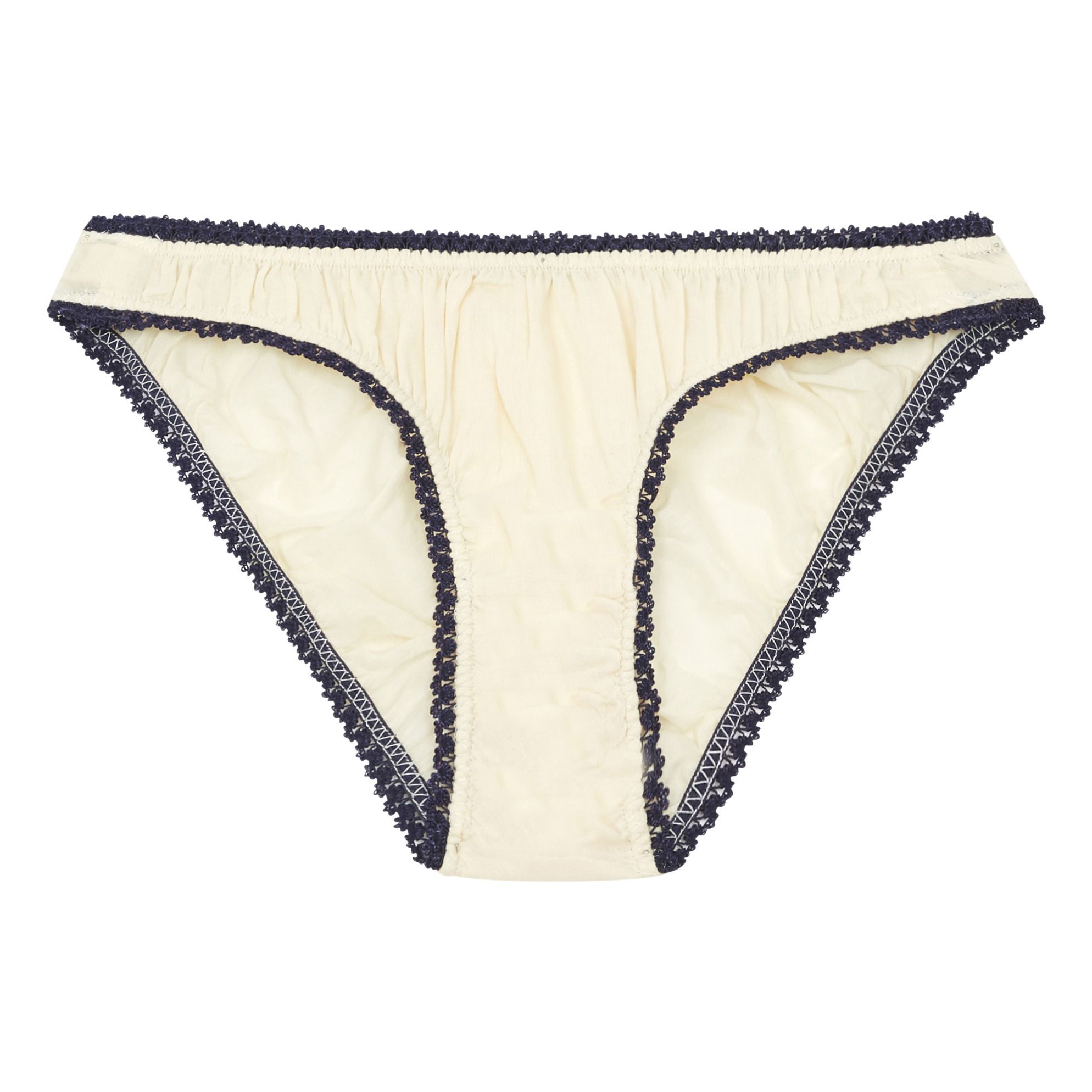 Germaine des prés - Culotte Croquet Coton Bio - Femme - Crème