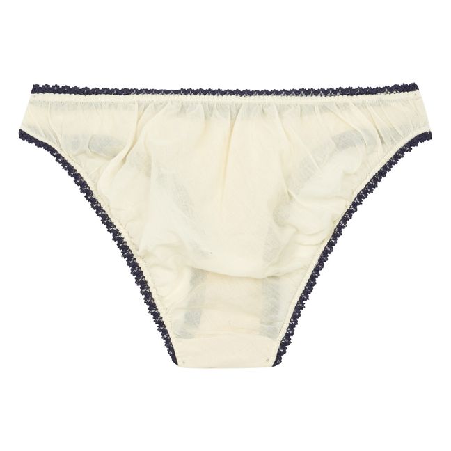 Braguita Croquet de algodón orgánico | Crema