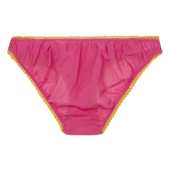 Croquet Briefs in Organic Cotton | Fuchsia