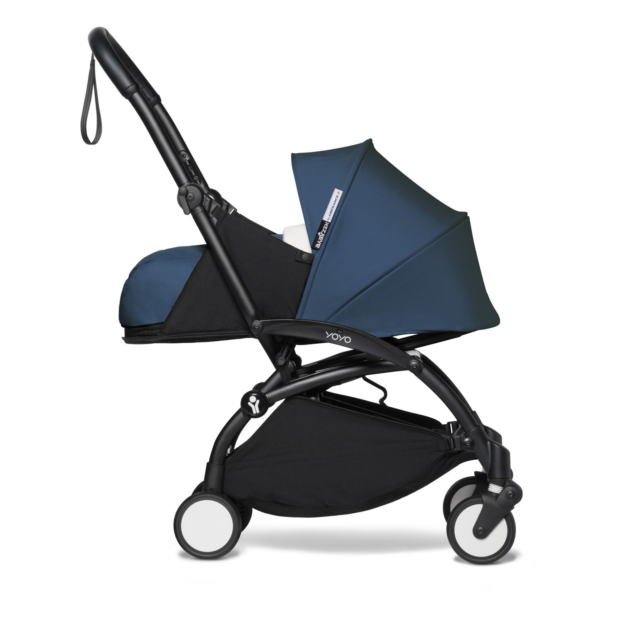 blue air stroller