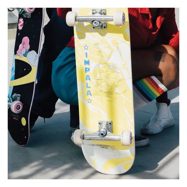 Cosmos Skateboard Yellow