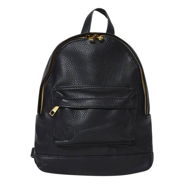 Mi pac black leather backpack new arrivals