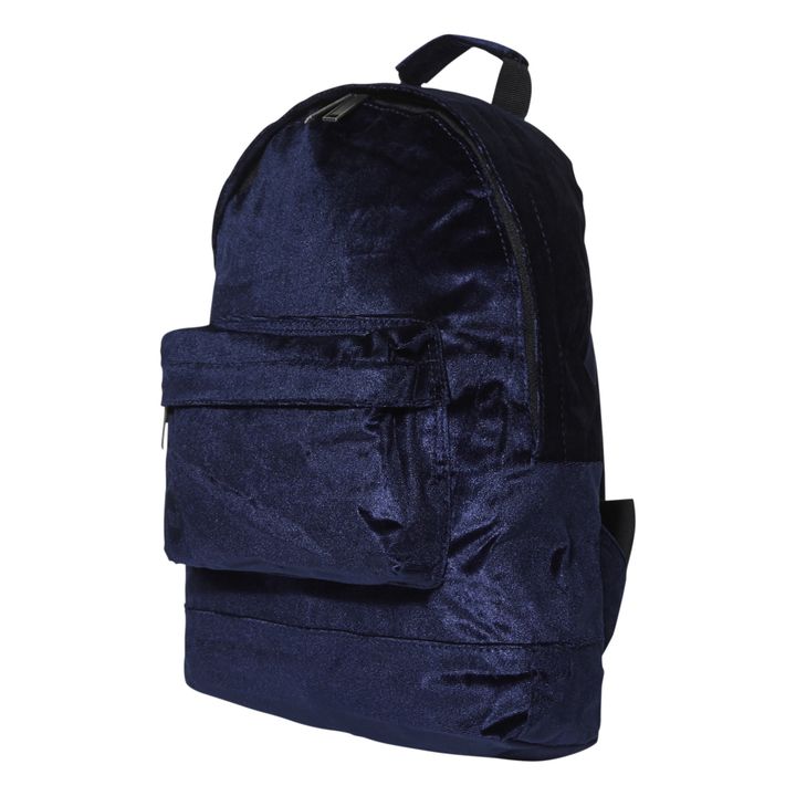 Sac Velours Mini Backpack U | Bleu- Image produit n°1