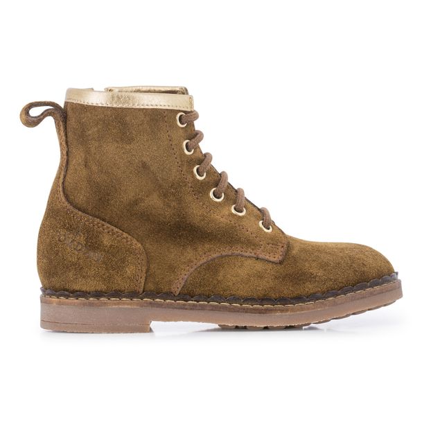 camel ankle boots