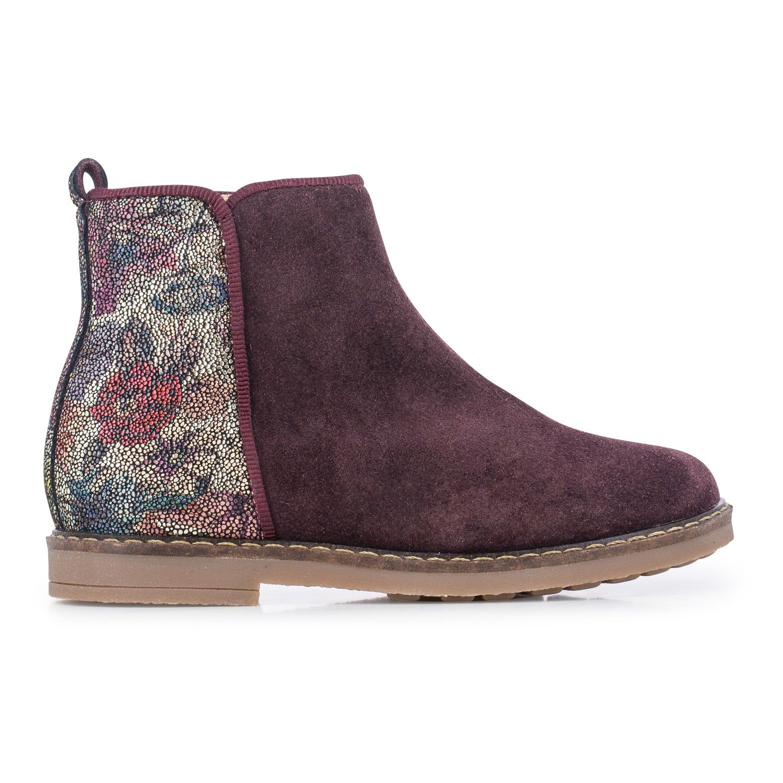 Pom d'Api - Boots Trip Back - Fille - Bordeaux