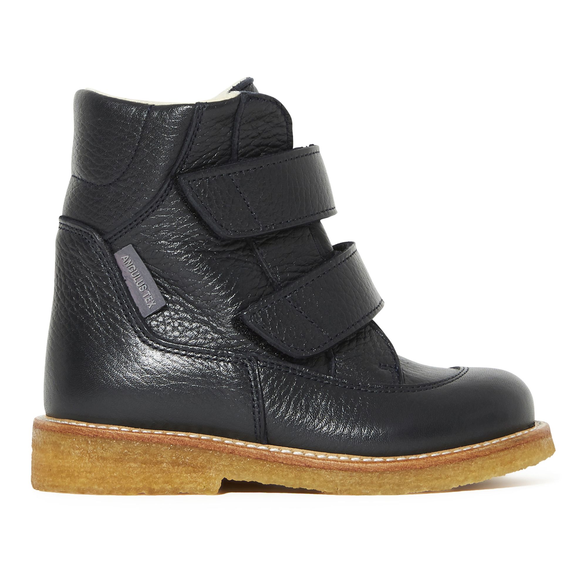 Angulus - Boots Scratchs Fourrées - Fille - Bleu marine