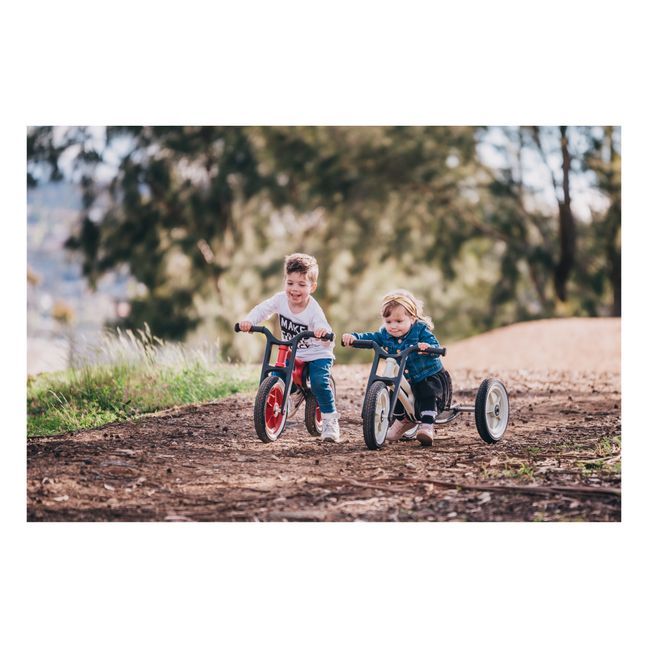 Bici sin pedales Recycled 3 en 1 | Rojo