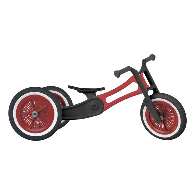 Bici sin pedales Recycled 3 en 1 | Rojo