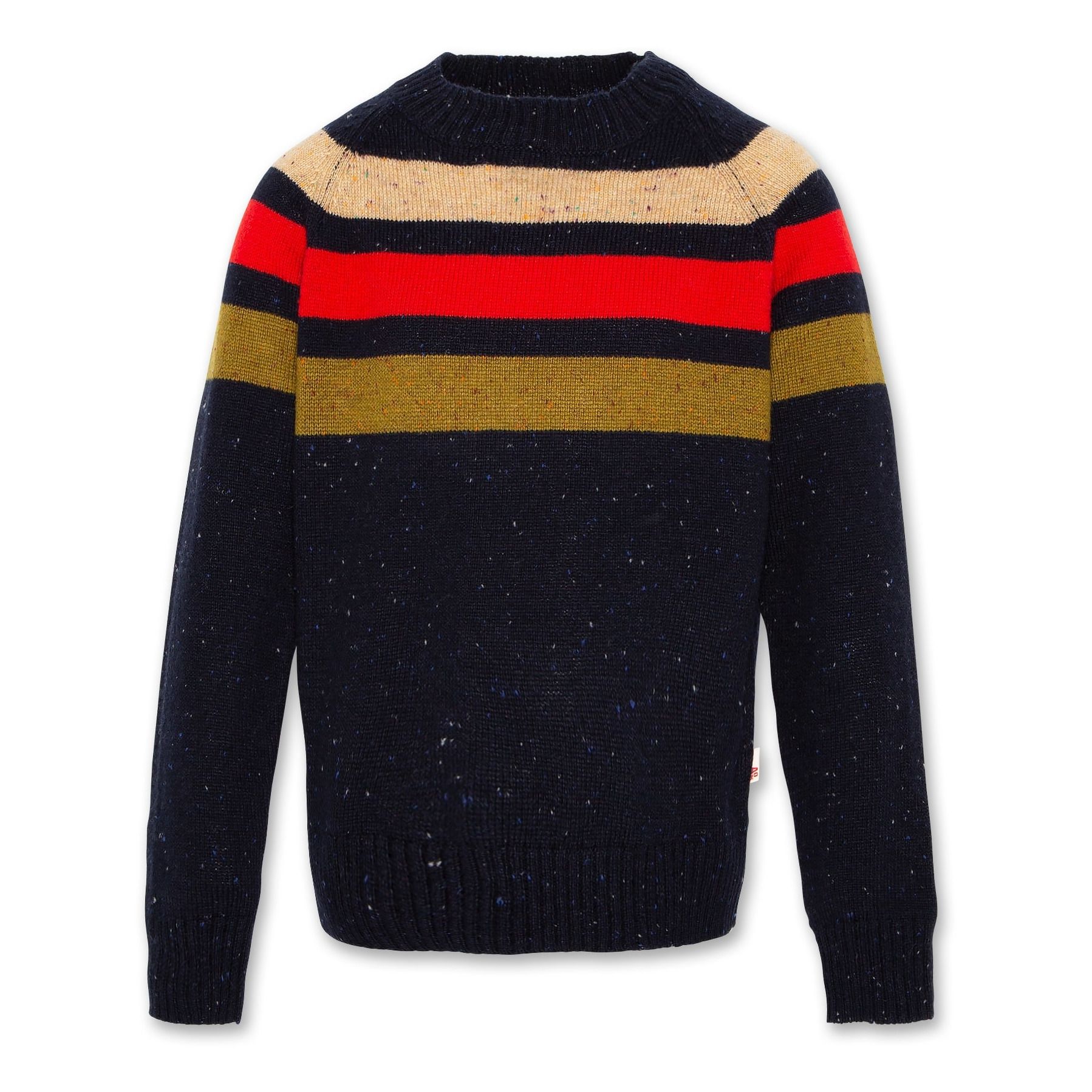 Striped Sweater Navy blue AO76 Fashion Teen , Children