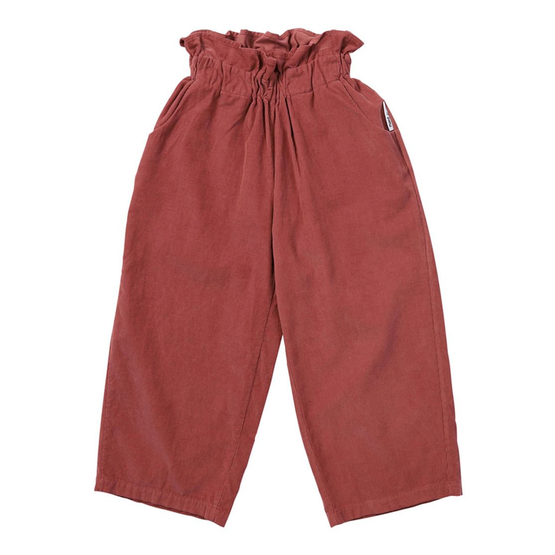 Maed For Mini - Pantalon Bizon - Fille - Rouge framboise