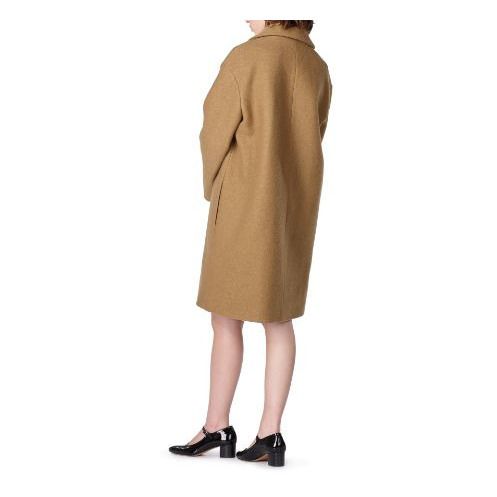 Manteau discount bouclette camel