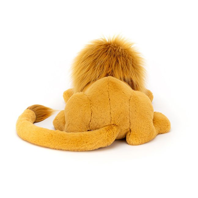 Louie Stuffed Lion Toy | Yellow