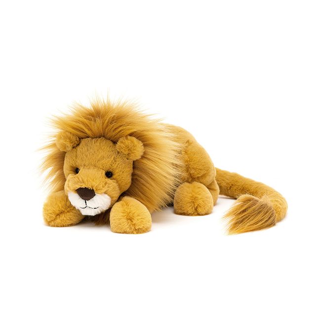 Louie Stuffed Lion Toy | Yellow