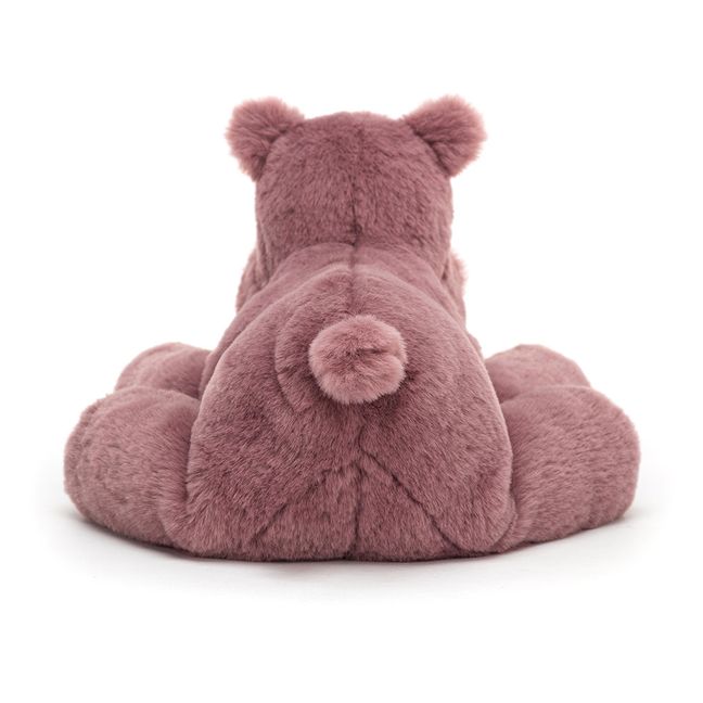 Stuffed Hippo Toy | Pink