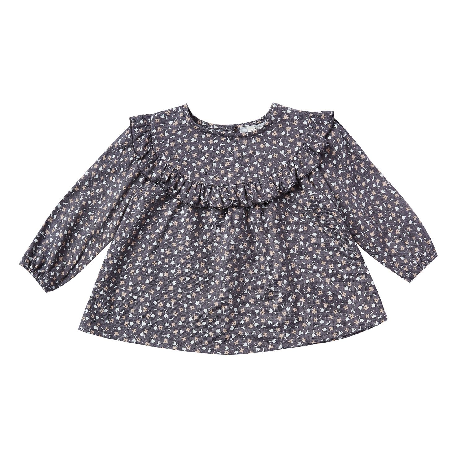 Rylee + Cru - Blouse Victoria - Fille - Bleu gris