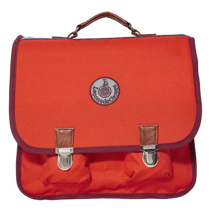 Red satchel school online bag