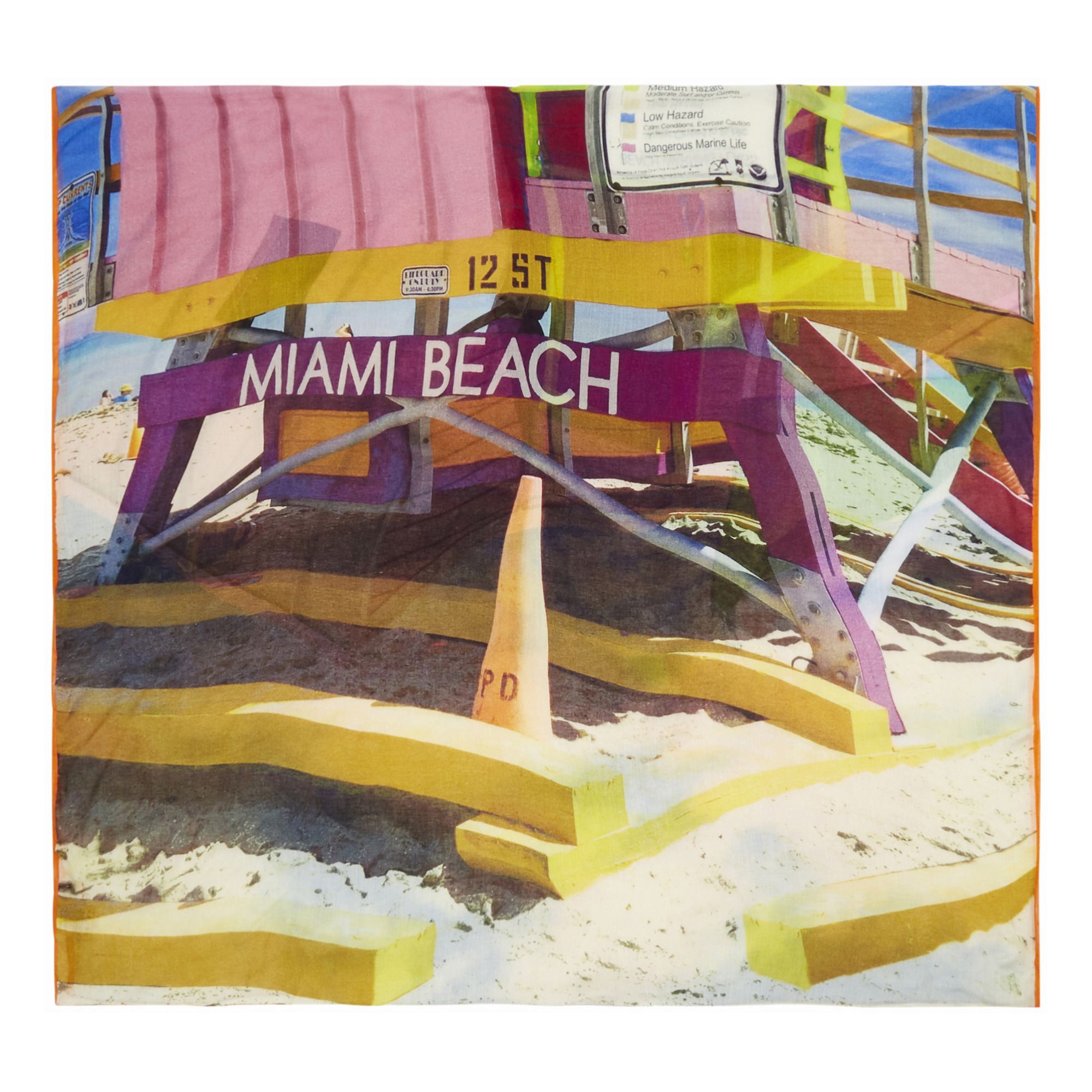 Becksondergaard - Foulard Miami Moda - Femme - Jaune