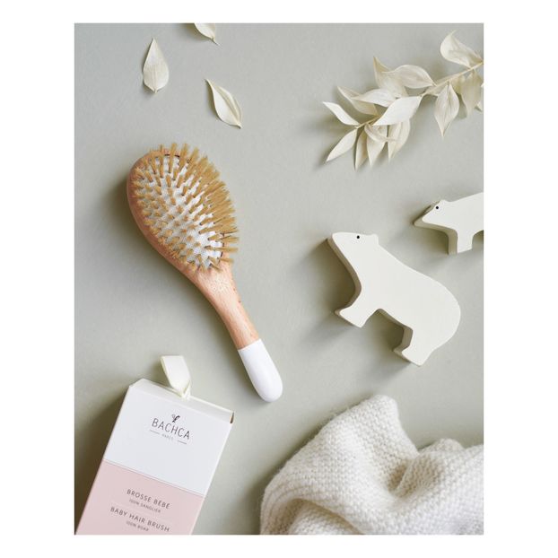 Brosse Bebe A Picots Souples Et Poils De Sangliers Bachca