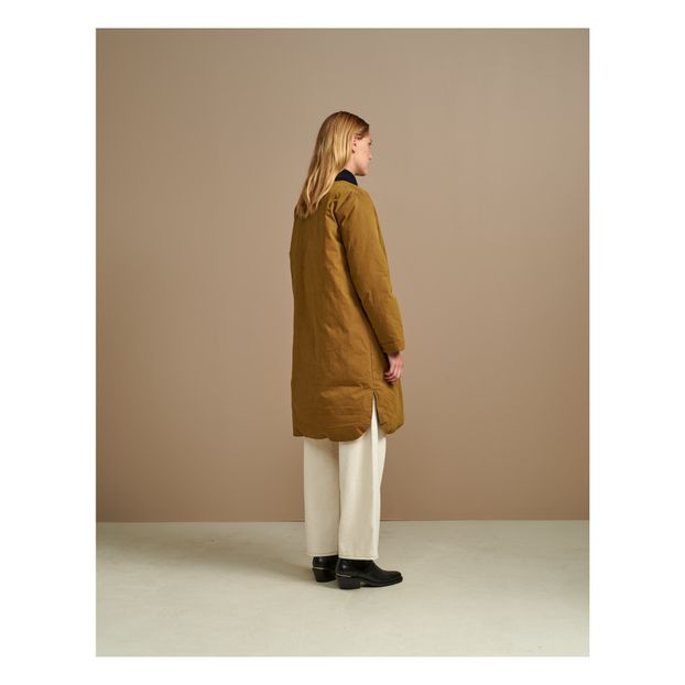 Manteau Hayay Collection Femme Tabac Bellerose Mode Adulte Parka Laos Collection Femme Vert olive Bellerose Mode Adulte