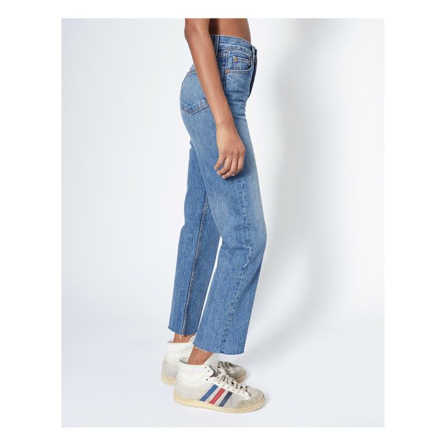 Stove Pipe High-waisted Jeans Medium Vain