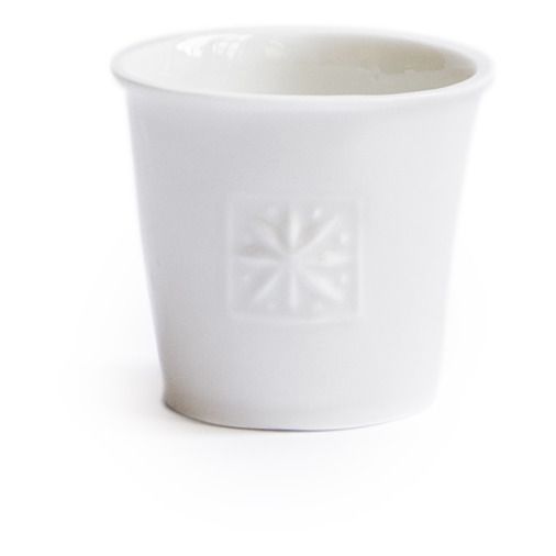 Coquetier Etoile en porcelaine | Blanc