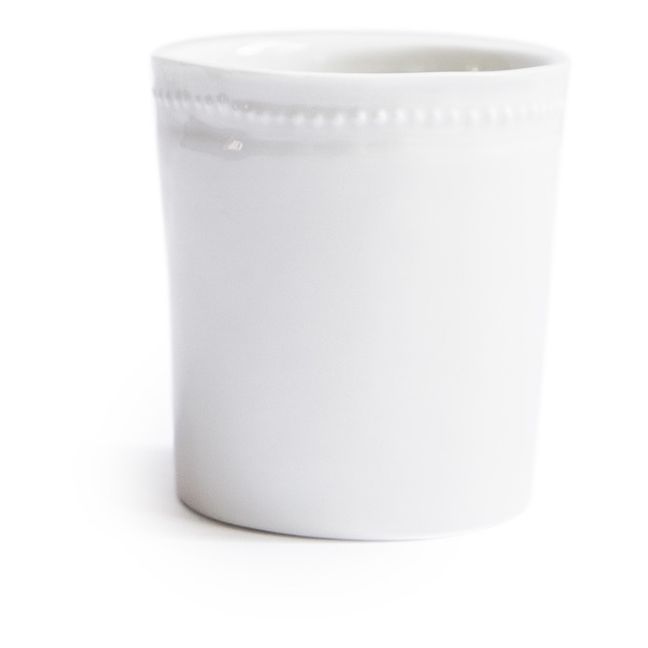 Porzellan-Kaffeebecher | Weiß