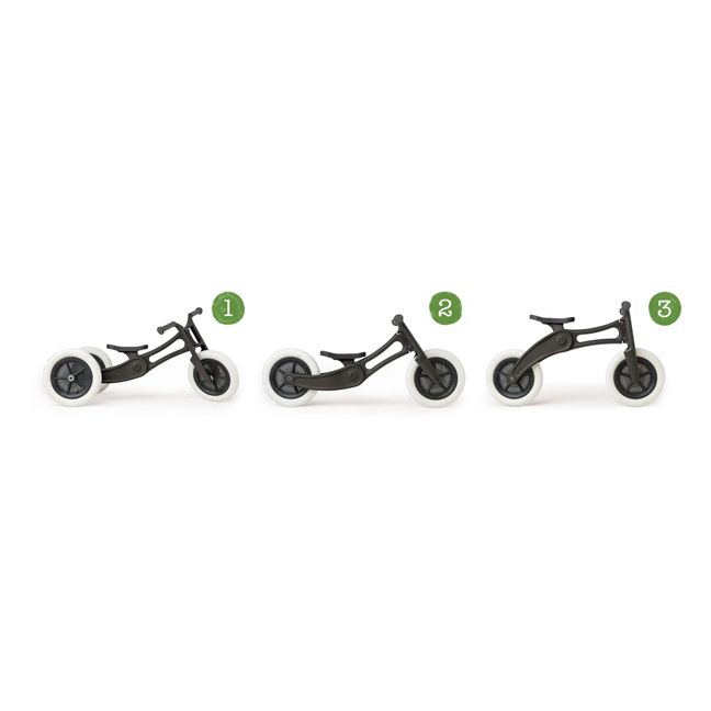 Recycled Balance Bike - 3 in 1 Red