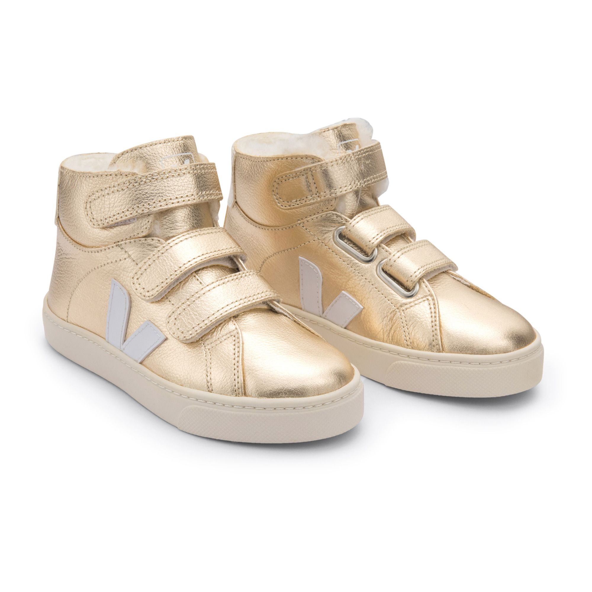basket cuir scratch femme