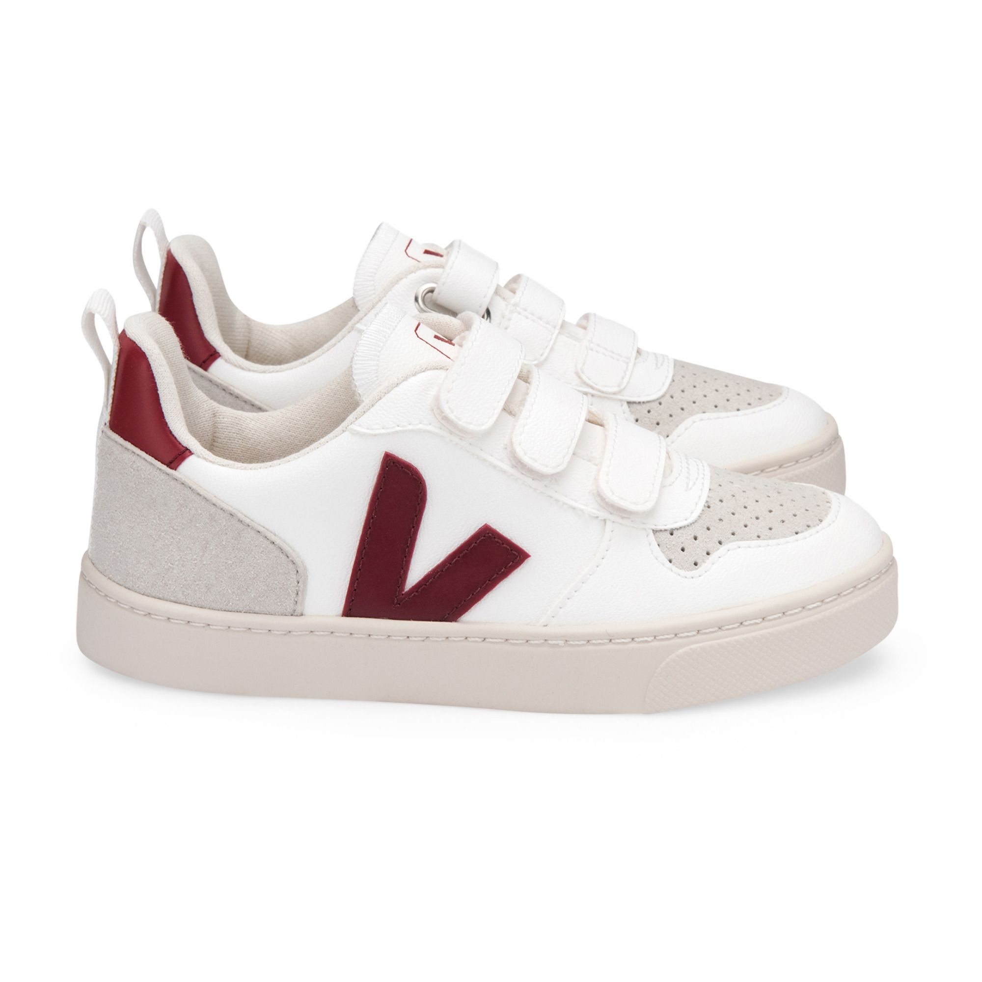 Veja - Baskets Scratchs V-10 - Fille - Bordeaux