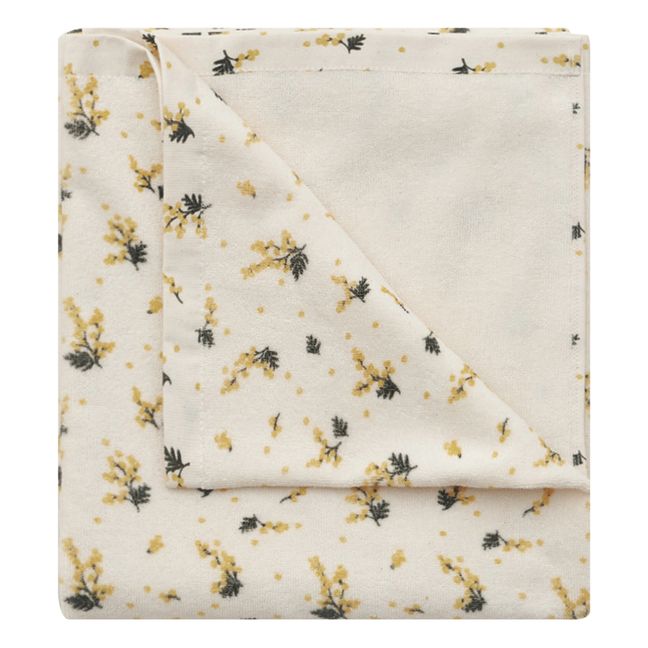 Serviette de bain Mimosa | Blanc cassé