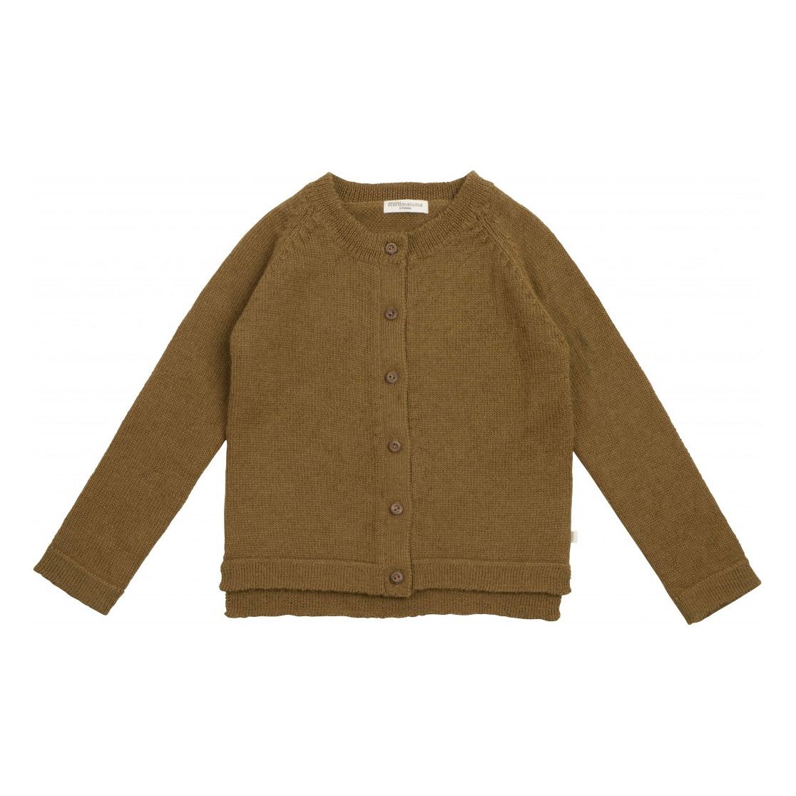 Minimalisma - Cardigan Kobenhavn Alpaga - Fille - Brun