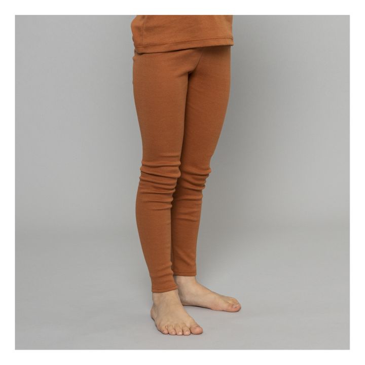 Legging Nice Coton Bio | Orange- Image produit n°1