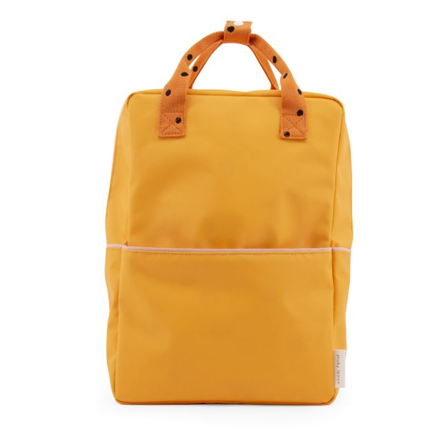 Freckles Recycled Backpack L Yellow